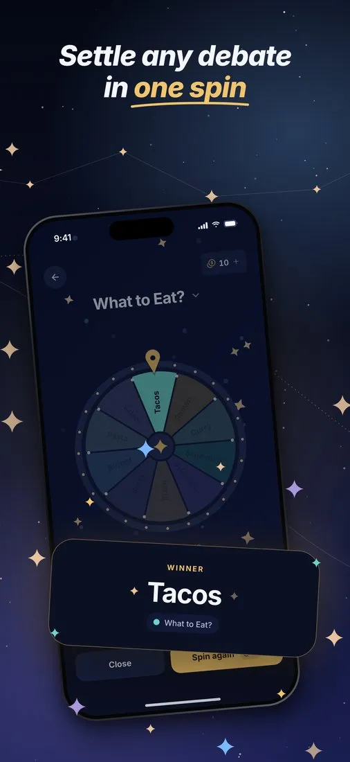 Nimbus winner screen